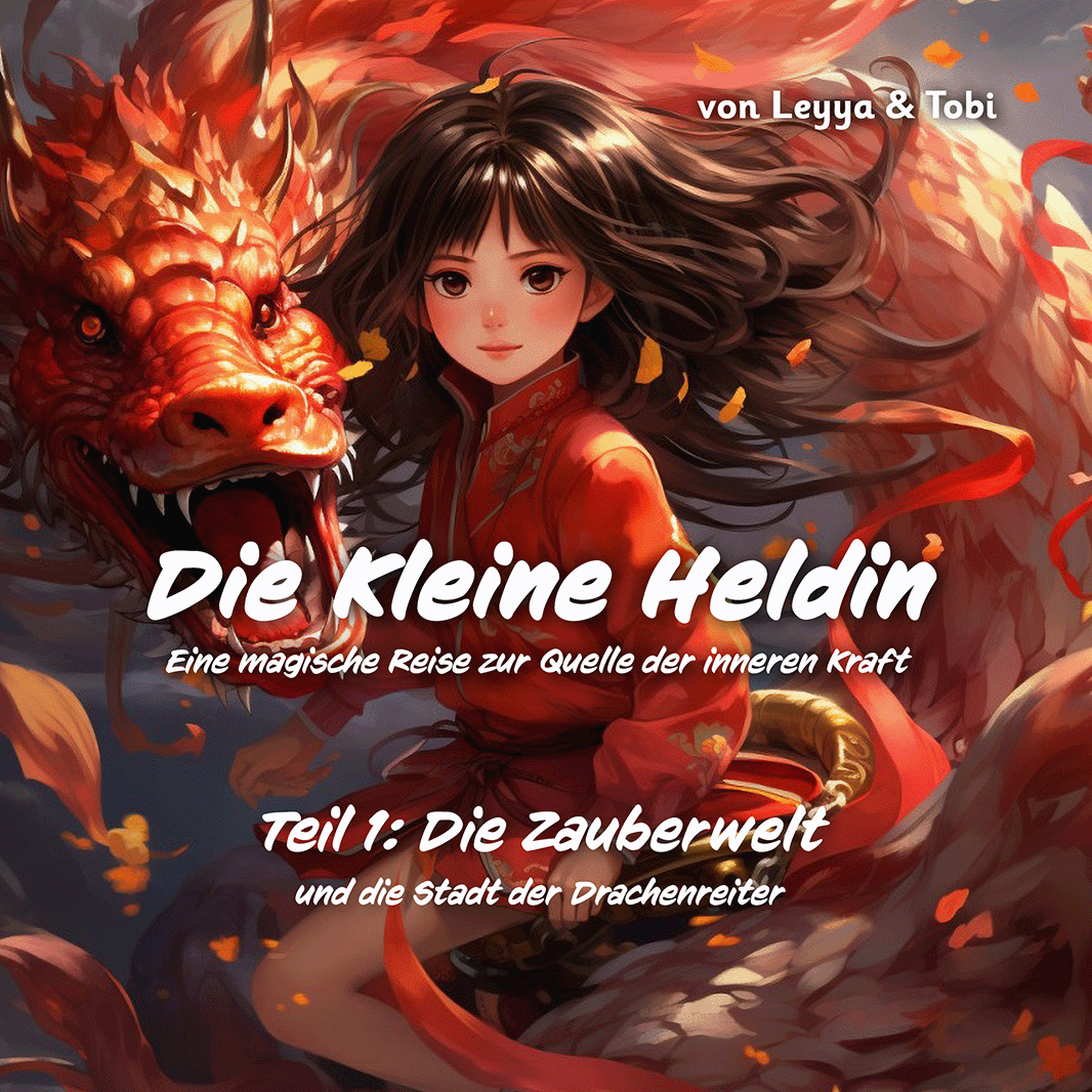 Die Kleine Heldin ★ Teil 1 – Die Zauberwelt und die Stadt der Drachenreiter - alternatives Cover